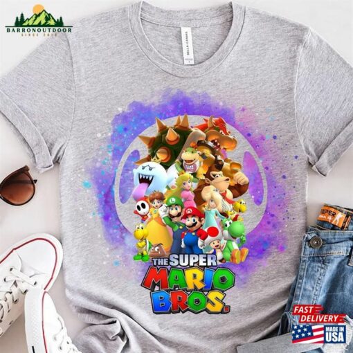 Super Mario Bros Movie Shirt Official High Resolution The Hoodie Classic