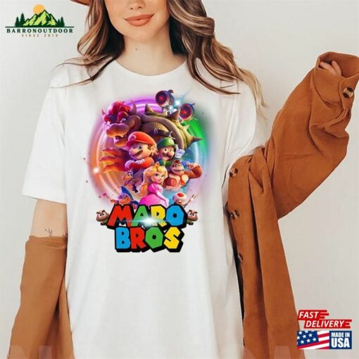 Super Mario Bros Movie Shirt Official High Resolution The Hoodie Unisex