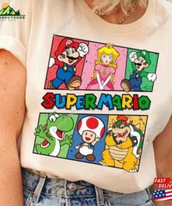 Super Mario Bros Movie Shirt Official High Resolution The T-Shirt Sweatshirt