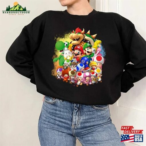 Super Mario Friends Shirt Sweatshirt Hoodie