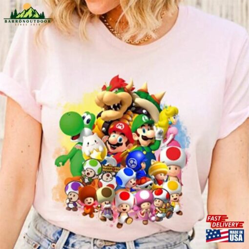 Super Mario Friends Shirt Sweatshirt Hoodie