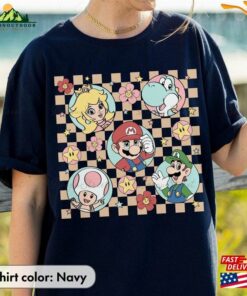Super Mario Shirt Game Cute Vintage Car Games Kids Shirts Sweatshirt T-Shirt 3 Super Mario Shirt Game Cute Vintage Car Games Kids Shirts Sweatshirt T Shirt 4