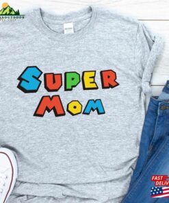 Super Mom And Kid T-Shirts Matching Mother’s Day Classic Hoodie