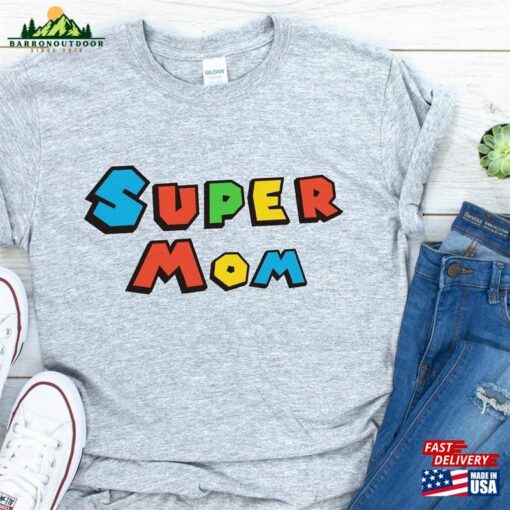 Super Mom And Kid T-Shirts Matching Mother’s Day Classic Hoodie