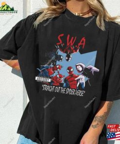 Swa Vintage T-Shirt Straight Outta The Spider Verse Shirt Classic Swa Vintage T-Shirt Straight Outta The Spider Verse Shirt Classic