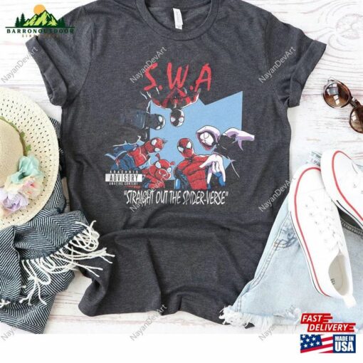 Swa Vintage T-Shirt Straight Outta The Spider Verse Shirt Classic