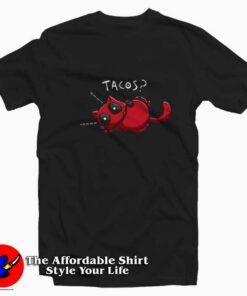 Tacos Funny Deadpool Marvel Comics T-shirt On Sale Tacos Funny Deadpool Marvel Comics T-shirt On Sale