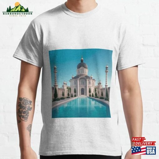 Taj Mahal On Ai 5 Panc Classic T-Shirt