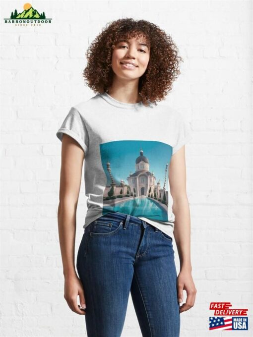 Taj Mahal On Ai 5 Panc Classic T-Shirt