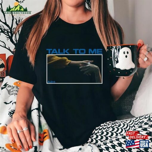 Talk To Me Movie T-Shirt A24 Logo Sweatshirt Horror Hoodie Classic