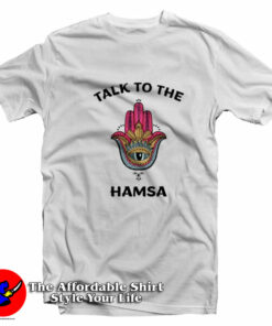 Talk to the Hamsa Yoga Unisex T-Shirt On Sale Talk to the Hamsa Yoga Unisex T-Shirt On Sale