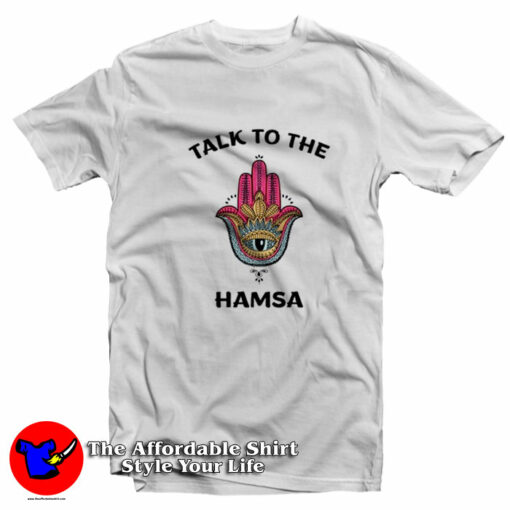 Talk to the Hamsa Yoga Unisex T-Shirt On Sale