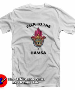 Talk to the Hamsa Yoga Unisex T-Shirt On Sale