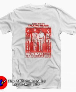 Talking Heads Live Japan Vintage Graphic T-Shirt On Sale