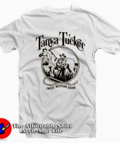 Tanya Tucker Sweet Western Sound Graphic T-Shirt On Sale Tanya Tucker Sweet Western Sound Graphic T-Shirt On Sale