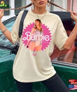 Taylor Barbie Edition Shirt Pink The Eras Tour T-Shirt Hoodie 3 Taylor Barbie Edition Shirt Pink The Eras Tour T Shirt Hoodie 4