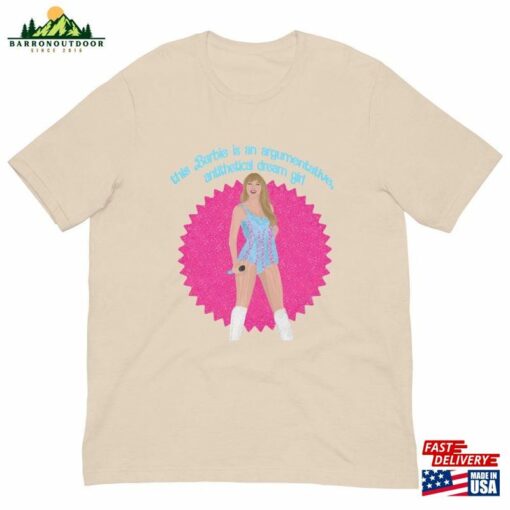 Taylor Swift Inspired Barbie Movie Poster Hits Different Lyric T Shirt T-Shirt Sweatshirt