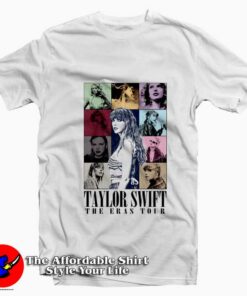 Taylor Swift The Eras Tour 2023 Poster T-Shirt On Sale Taylor Swift The Eras Tour 2023 Poster T-Shirt On Sale