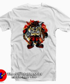 Taz Firefighter Looney Tunes Vintage Unisex T-shirt On Sale Taz Firefighter Looney Tunes Vintage Unisex T-shirt On Sale