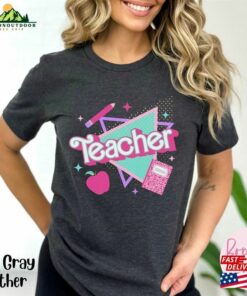 Teacher Shirt Pink Colorful Classic T-Shirt