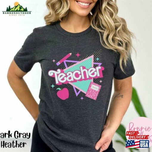 Teacher Shirt Pink Colorful Classic T-Shirt