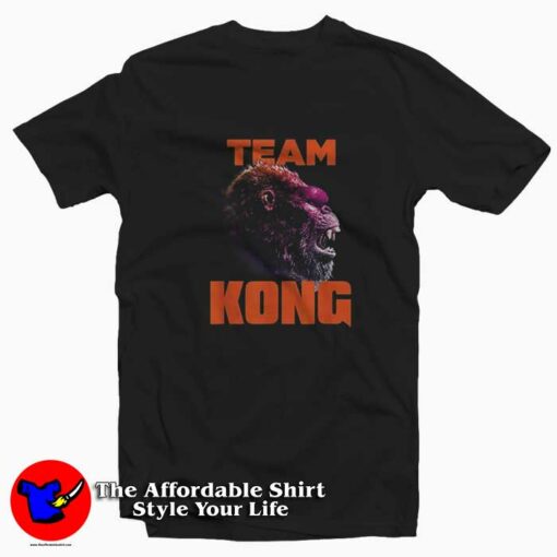 Team Kong Skull Island Movie Unisex T-shirt On Sale