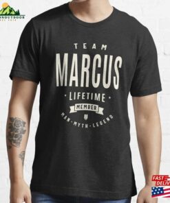 Team Marcus Lifetime Member Essential T-Shirt Unisex Hoodie Team Marcus Lifetime Member Essential T-Shirt Unisex Hoodie
