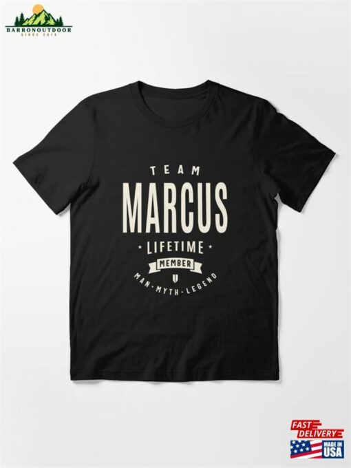 Team Marcus Lifetime Member Essential T-Shirt Unisex Hoodie