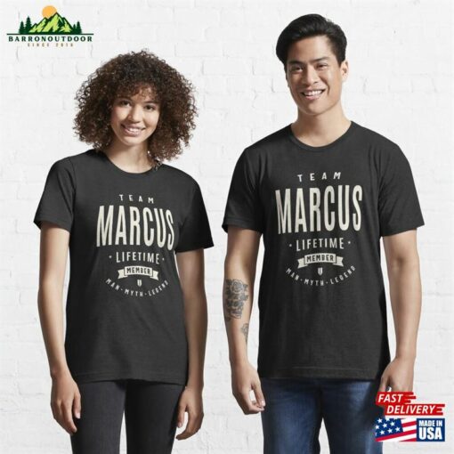 Team Marcus Lifetime Member Essential T-Shirt Unisex Hoodie