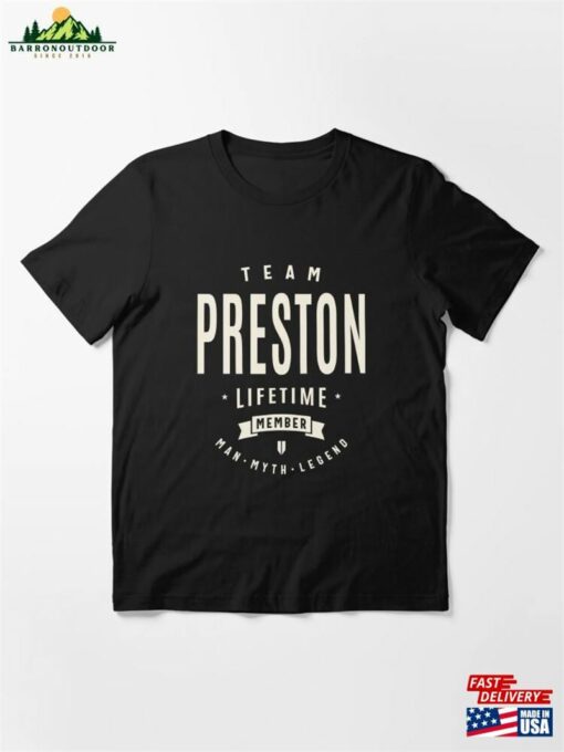 Team Preston Lifetime Member Essential T-Shirt Classic Sweatshirt