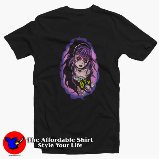 Teen Hearts Goth Girl Art Unisex T-Shirt On Sale