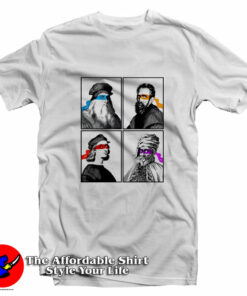 Teenage Mutant Ninja Artists Inspired T-Shirt On Sale Teenage Mutant Ninja Artists Inspired T-Shirt On Sale