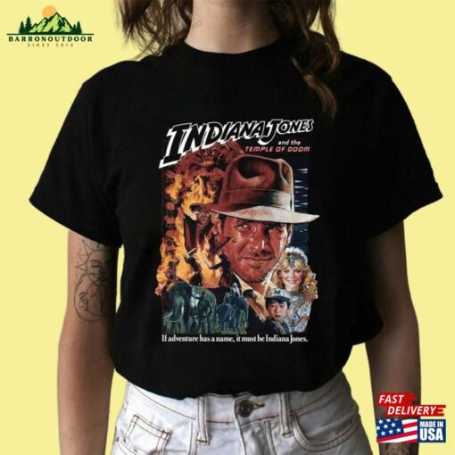 Temple Of Doom Indiana Jones Limited Edition T-Shirt Unisex