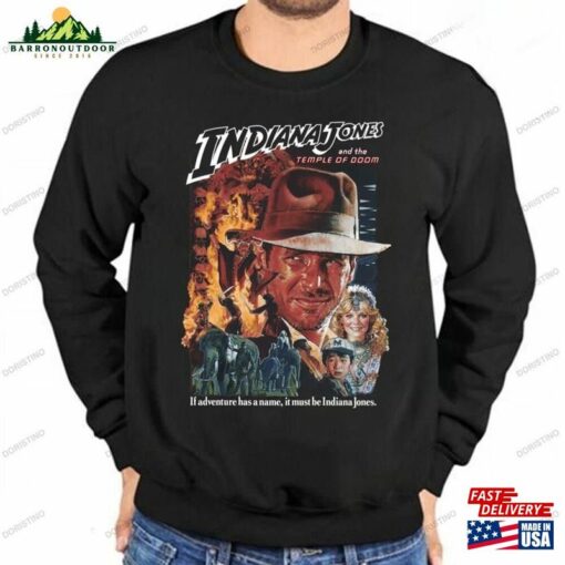 Temple Of Doom Indiana Jones Limited Edition T-Shirt Unisex