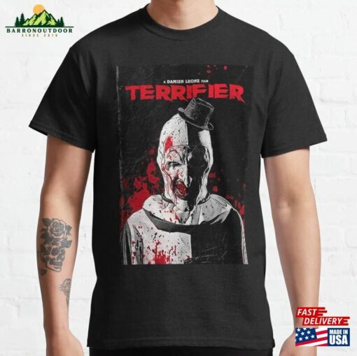 Terrifier 2 Horror Film 2022 Classic T-Shirt Sweatshirt Hoodie