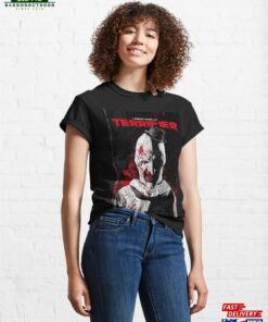 Terrifier 2 Horror Film 2022 Classic T-Shirt Sweatshirt Hoodie 3 Terrifier 2 Horror Film 2022 Classic T Shirt Sweatshirt Hoodie 4