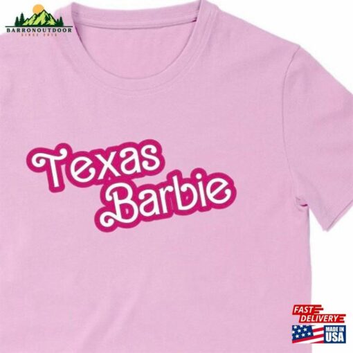 Texas Barbie Graphic T-Shirt Hoodie Classic