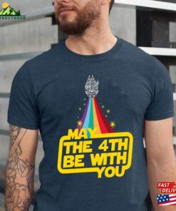 The 4Th Be With You Shirt Vintage Dadalorian Fathers Day Gift Sweatshirt Classic