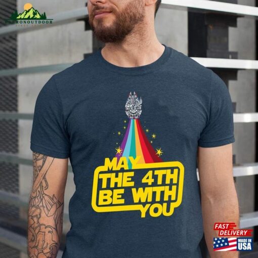 The 4Th Be With You Shirt Vintage Dadalorian Fathers Day Gift Sweatshirt Classic