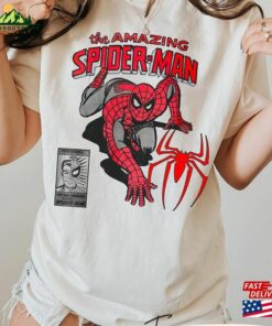 The Amazing Spider Man Comfort Colors Vintage 90S Shirt Marvel Superhero Mcu Avenger Comic Cartoon T-Shirt Sweatshirt The Amazing Spider Man Comfort Colors Vintage 90S Shirt Marvel Superhero Mcu Avenger Comic Cartoon T-Shirt Sweatshirt