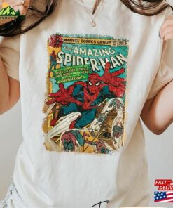 The Amazing Spider Man Comfort Colors Vintage 90S Shirt Marvel Superhero Retro Mcu Avenger Comic Cartoon Unisex T-Shirt The Amazing Spider Man Comfort Colors Vintage 90S Shirt Marvel Superhero Retro Mcu Avenger Comic Cartoon Unisex T-Shirt