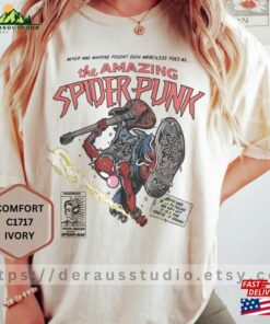 The Amazing Spider Punk Comfort Colors Shirt Man 2023 Across T-Shirt Hoodie The Amazing Spider Punk Comfort Colors Shirt Man 2023 Across T-Shirt Hoodie