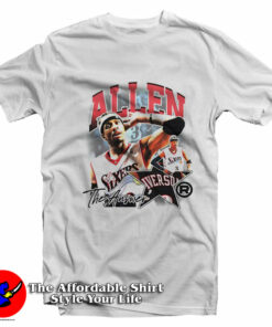 The Answer Allen Iverson Vintage Unisex T-Shirt On Sale The Answer Allen Iverson Vintage Unisex T-Shirt On Sale