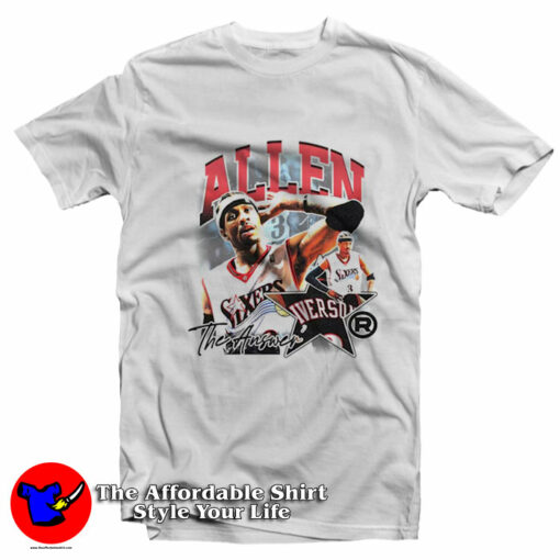 The Answer Allen Iverson Vintage Unisex T-Shirt On Sale