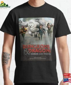The Art And Making Of Dungeons Amp Dragons Honor Among Thieves Movie 2023 Poster Classic T-Shirt Unisex The Art And Making Of Dungeons Amp Dragons Honor Among Thieves Movie 2023 Poster Classic T-Shirt Unisex