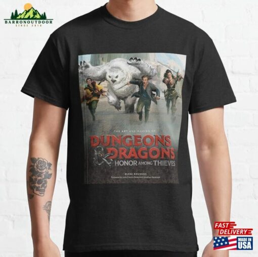 The Art And Making Of Dungeons Amp Dragons Honor Among Thieves Movie 2023 Poster Classic T-Shirt Unisex