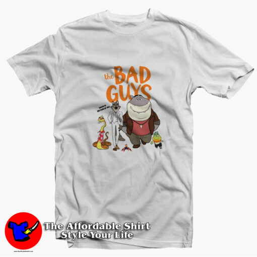 The Bad Guys 2022 Film Movie Unisex T-shirt On Sale