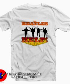 The Beatles Help Album Legend Band T-shirt On Sale The Beatles Help Album Legend Band T-shirt On Sale