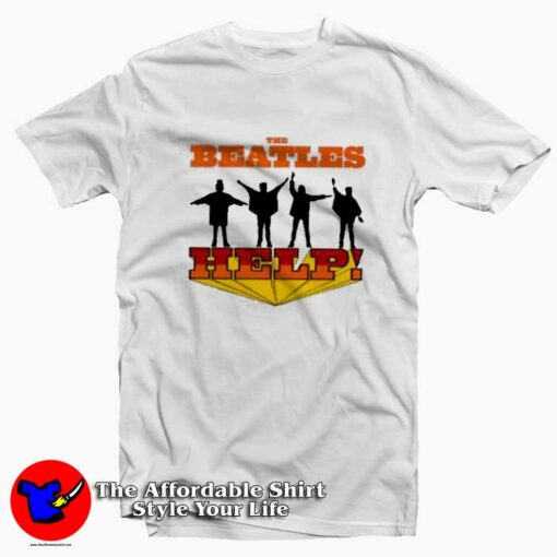 The Beatles Help Album Legend Band T-shirt On Sale