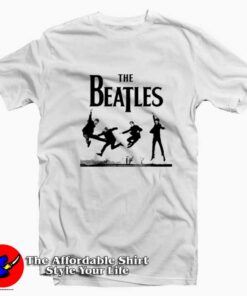 The Beatles Jump at Sefton Park Unisex T-shirt On Sale The Beatles Jump at Sefton Park Unisex T-shirt On Sale